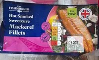 Mängden socker i Hot Smoked Sweetcure Mackerel Fillets