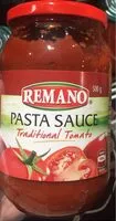 Mängden socker i Pasta Sauce Traditional Tomato