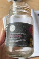 Mängden socker i Gourmet pasta sauce