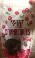 Mängden socker i Dried Cranberries