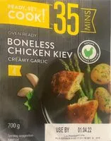 Mängden socker i Boneless Chicken Kiev Creamy Garlic