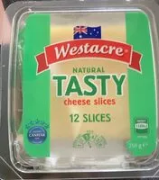 Mängden socker i Westacre Natural Tasty Cheese Slices