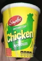 Mängden socker i Instant Cup Chicken flavoured Noodles