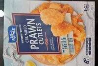 Mängden socker i Crumbed Prawn Cutlets