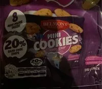 Mängden socker i mini cookie chop chip