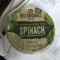Mängden socker i Spinach creamy dip