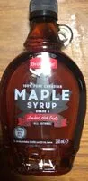 Mängden socker i Maple Syrup