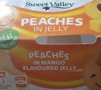 Mängden socker i Peaches in Mango Flavoured Jelly
