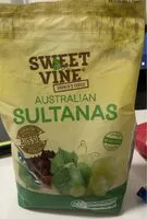 Mängden socker i Australian Sultanas