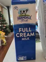 Mängden socker i Full cream milk