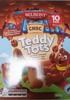 Mängden socker i Choc Teddy Tots