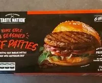 Mängden socker i Beef patties