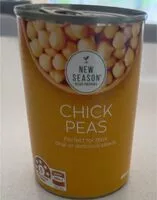 Mängden socker i Chick peas