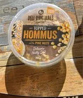 Mängden socker i Topped Hummus with Pine Nuts