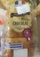 Mängden socker i 6 pains au chocolate