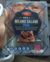 Mängden socker i Milano salami