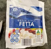 Mängden socker i Greek style Fetta cheese