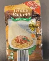 Mängden socker i Grana padano grated