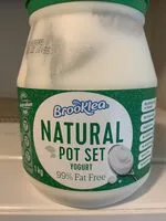 Mängden socker i Natural Pot Set Yoghurt