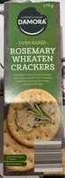 Mängden socker i Rosemary Weaten Crackers