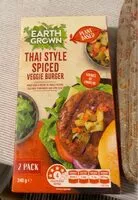 Mängden socker i Thai veg burger