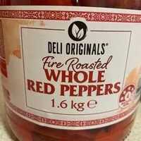 Mängden socker i Whole red pepper