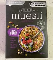 Mängden socker i Museli