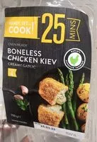 Mängden socker i Boneless chicken kiev