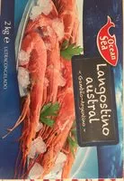 Mängden socker i Langostino