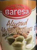 Mängden socker i Baresa Almond Stuffed Olives