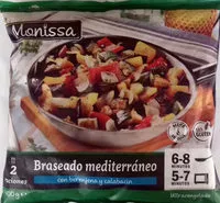 Mängden socker i Braseado mediterráneo con berenjena y calabacín