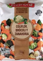 Mängden socker i Poêlé de brocolis, choux-fleurs et carottes