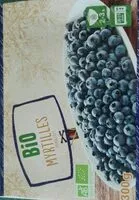 Mängden socker i Myrtille biologique surgelées