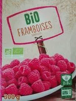 Mängden socker i Framboises surgelées bio