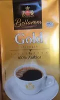 Mängden socker i café gold