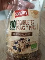 Mängden socker i con cacahuetes ... o  crujientes con cacahuetes,  copos...