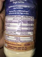 Mängden socker i Frische Alpenmilch