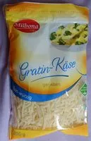 Mängden socker i Gratin-Käse