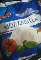 Mängden socker i Mozzarella