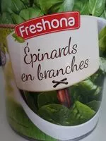 Mängden socker i Épinards en branche