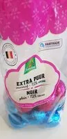 Mängden socker i Noir plein 72% cacao (œufs Pâques)