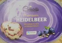 Mängden socker i Bourbon vanilla & blueberry ice cream