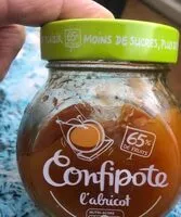 Mängden socker i Confipote l’abricot