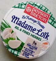 Mängden socker i Fromage Madame Loik