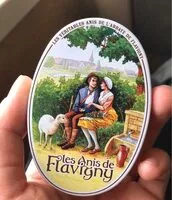 Mängden socker i Les anis de Flavigny