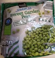 Mängden socker i Steamed sweet garden peas