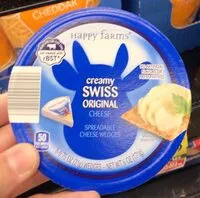 Mängden socker i Creamy swiss cheese