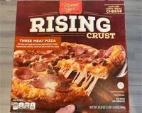 Mängden socker i Rising Crust - Three meat pizza