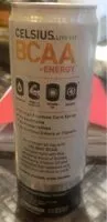 Mängden socker i Celsius bcaa enrgui
