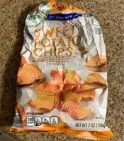 Mängden socker i sweet potato chips